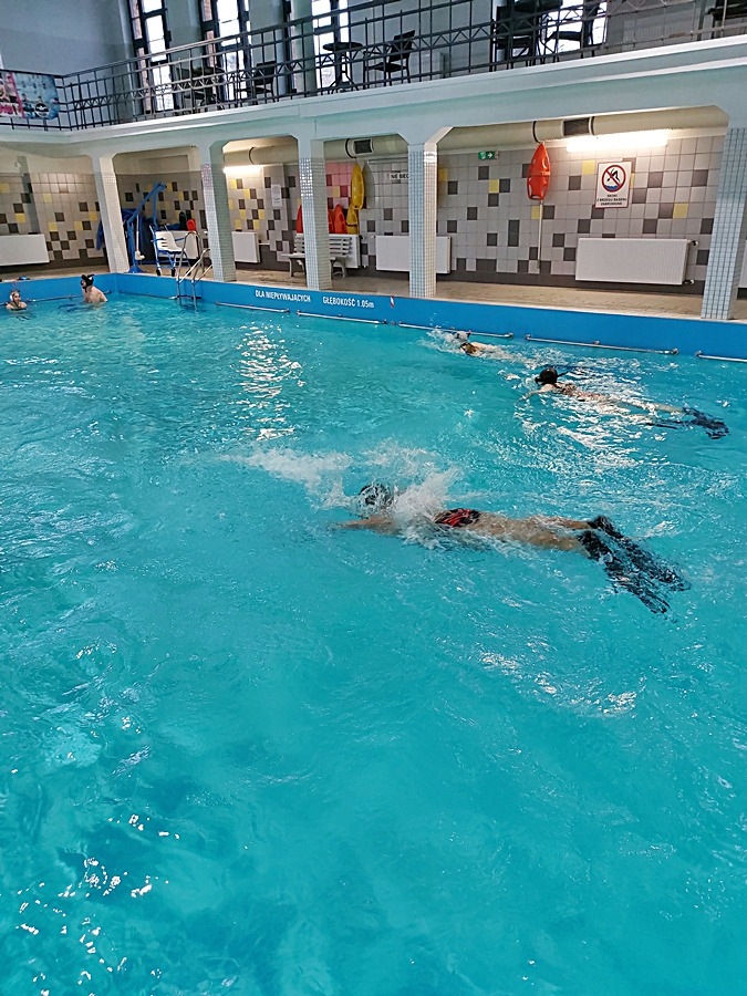 Hokej pod wodą Walenie Siemianowice Śląskie Trening 14 XII 2024